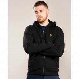Блуза Lyle & scott ML420VOG full zip sweatshirt refurbished - Black (Black) блуза,мъжки,пуловери,lyle,&,scott,ml420vog,full,zip,sweatshirt,refurbished,black,(black)