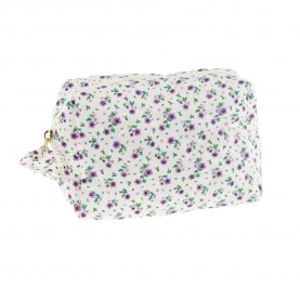 Несесер Tinka Purple Flowers wash bag - White (White / Purple) несесер,тоалетни,принадлежности,tinka,purple,flowers,wash,bag,white,(white,purple)