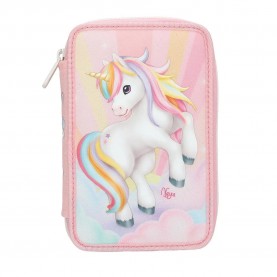 Depesche SUGAR POP pencil case - Pink (Blue / Pink) канцеларски,принадлежности,depesche,sugar,pop,pencil,case,pink,(blue,pink)