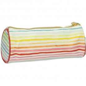 Kores Lines pencil case - Multicolor (Blue / White) канцеларски,принадлежности,kores,lines,pencil,case,multicolor,(blue,white)