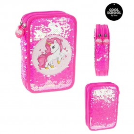 Tinka Unicorn with Sequins pencil case - Pink (Multicolor) канцеларски,принадлежности,tinka,unicorn,with,sequins,pencil,case,pink,(multicolor)