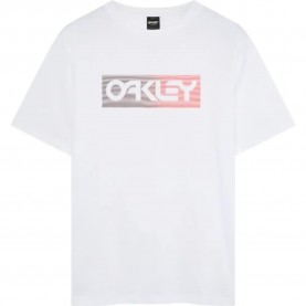Тениска Oakley Dual B1B Logo short sleeve T-shirt - White (White) тениска,мъжки,тениски,дамски,тениски,oakley,dual,b1b,logo,short,sleeve,t,shirt,white,(white)