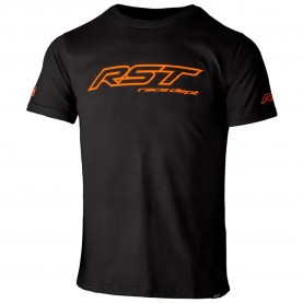 Тениска RST Race Dept Logo short sleeve T-shirt - Black (Fluo Orange) тениска,мъжки,тениски,дамски,тениски,rst,race,dept,logo,short,sleeve,t,shirt,black,(fluo,orange)