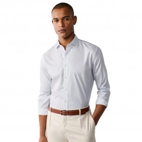 Риза с дълъг ръкав Hackett HM3010766 long sleeve shirt - Blue (Summer Blue) риза,с,дълъг,ръкав,дамски,ризи,мъжки,ризи,hackett,hm3010766,long,sleeve,shirt,blue,(summer,blue)