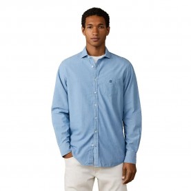 Риза с дълъг ръкав Hackett HM3010769 long sleeve shirt - Blue (Light Blue) риза,с,дълъг,ръкав,дамски,ризи,мъжки,ризи,hackett,hm3010769,long,sleeve,shirt,blue,(light,blue)