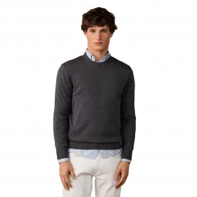 блуза,мъжки,пуловери,дамски,пуловери,hackett,hm7000116,sweater,grey,(charcoal,grey)