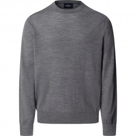 Блуза Hackett HM7000204 sweater - Grey (Ash Grey) блуза,мъжки,пуловери,дамски,пуловери,hackett,hm7000204,sweater,grey,(ash,grey)