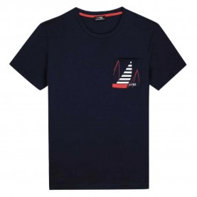 Тениска Tbs Danistee short sleeve T-shirt - Blue (Navy / Blue) тениска,мъжки,тениски,дамски,тениски,tbs,danistee,short,sleeve,t,shirt,blue,(navy,blue)