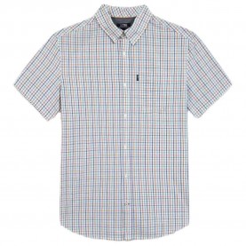 Риза с къс ръкав Tbs Timmycha short sleeve shirt - Multicolor (Mangrove / Green) риза,с,къс,ръкав,дамски,ризи,мъжки,ризи,tbs,timmycha,short,sleeve,shirt,multicolor,(mangrove,green)