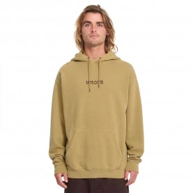 Суичър Volcom Big Stone hoodie - Beige (Mustard) суичър,мъжки,пуловери,volcom,big,stone,hoodie,beige,(mustard)