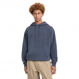 Суичър Volcom Single Stone PW hoodie - Blue (Storm Blue) суичър,мъжки,пуловери,volcom,single,stone,pw,hoodie,blue,(storm,blue)