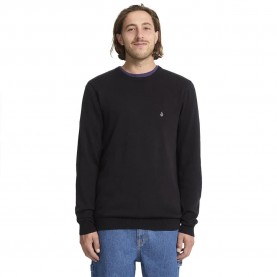 Блуза Volcom Uperstand sweater - Black (Black) блуза,мъжки,пуловери,дамски,пуловери,volcom,uperstand,sweater,black,(black)