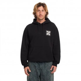 Суичър Volcom Watanite hoodie - Black (Black) суичър,мъжки,пуловери,volcom,watanite,hoodie,black,(black)