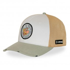 Шапка Capslab Asterix cap - Beige (White / Beige / Green) шапка,всички,шапки,capslab,asterix,cap,beige,(white,beige,green)