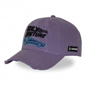 Шапка Capslab Back To The Future Logo cap - Purple (Blue) шапка,всички,шапки,capslab,back,to,the,future,logo,cap,purple,(blue)