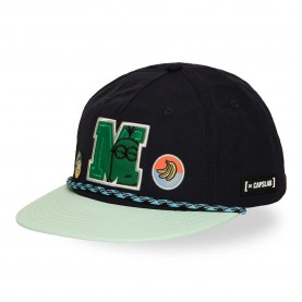 Шапка Capslab Despicable Me Euh cap - Black (Black / Green) шапка,всички,шапки,capslab,despicable,me,euh,cap,black,(black,green)