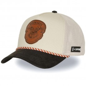 Шапка Capslab Harry Potter Hogwarts cap - Beige (Beige / Black) шапка,всички,шапки,capslab,harry,potter,hogwarts,cap,beige,(beige,black)