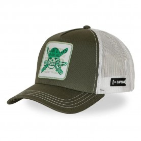 Шапка Capslab One Piece Doa 2 cap - Green (Green / White) шапка,всички,шапки,capslab,one,piece,doa,2,cap,green,(green,white)