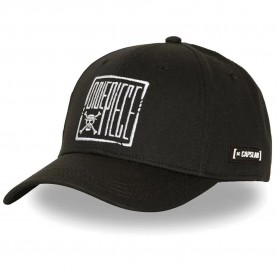 Шапка Capslab One Piece Emblem cap - Black (Black) шапка,всички,шапки,capslab,one,piece,emblem,cap,black,(black)