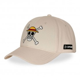 Шапка Capslab One Piece Skull cap - Beige (Beige) шапка,всички,шапки,capslab,one,piece,skull,cap,beige,(beige)