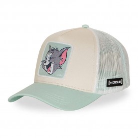 Шапка Capslab Tom Cat cap - Beige (Green / Beige) шапка,всички,шапки,capslab,tom,cat,cap,beige,(green,beige)