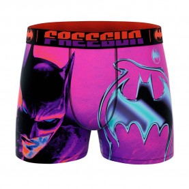 Боксерки Freegun DC Batman Classic boxers - Pink (Pink / Black) боксерки,мъжко,бельо,freegun,dc,batman,classic,boxers,pink,(pink,black)