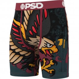 Боксерки Psd Eagle Soar boxers - Grey (Wine / White) боксерки,мъжко,бельо,psd,eagle,soar,boxers,grey,(wine,white)