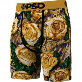 Боксерки Psd Golden Petals boxers - Multicolor (Gold / White) боксерки,мъжко,бельо,psd,golden,petals,boxers,multicolor,(gold,white)