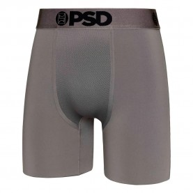 Боксерки Psd Gun Metal Sld boxers - Grey (Silver / White) боксерки,мъжко,бельо,psd,gun,metal,sld,boxers,grey,(silver,white)
