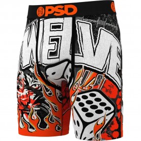 Боксерки Psd Jatwelve Dice Mm boxers - Multicolor (Red / White) боксерки,мъжко,бельо,psd,jatwelve,dice,mm,boxers,multicolor,(red,white)