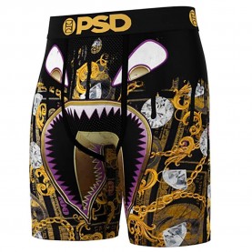 Боксерки Psd Money Hungry boxers - Black (Gold / White) боксерки,мъжко,бельо,psd,money,hungry,boxers,black,(gold,white)