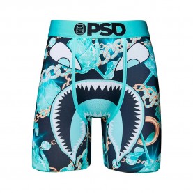 Боксерки Psd Warface & Co boxers - Blue (Silver / White) боксерки,мъжко,бельо,psd,warface,&,co,boxers,blue,(silver,white)