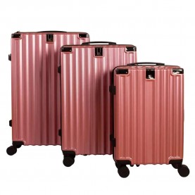 William martin Navigator 45/72/108L trolley bag 3 units - Red (Salmon) куфари,william,martin,navigator,45,72,108l,trolley,bag,3,units,red,(salmon)