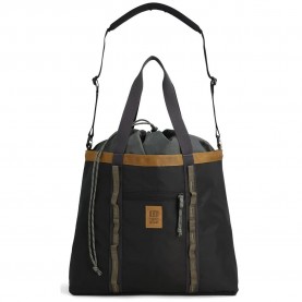 Чанта Topo designs Mountain Utility tote bag - Black (Black / Neutral) чанта,всички,чанти,topo,designs,mountain,utility,tote,bag,black,(black,neutral)