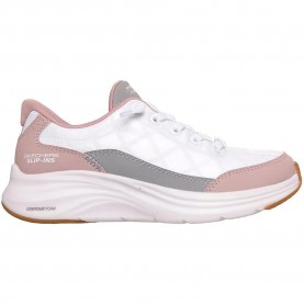 Маратонки Skechers Contour Foam trainers - White (White / Lavender) маратонки,мъжки,маратонки,дамски,маратонки,skechers,contour,foam,trainers,white,(white,lavender)