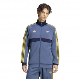 Блуза Adidas Arsenal FC Originals Track full zip sweatshirt - Blue (Preloved Ink) блуза,мъжки,пуловери,adidas,arsenal,fc,originals,track,full,zip,sweatshirt,blue,(preloved,ink)