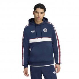 Суичър Adidas FC Bayern Munich Originals hoodie - Blue (Night Indigo / Core White) суичър,мъжки,пуловери,adidas,fc,bayern,munich,originals,hoodie,blue,(night,indigo,core,white)