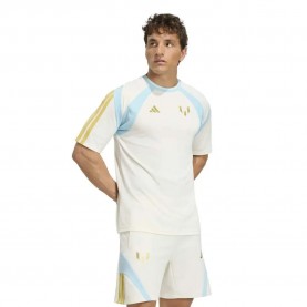Тениска Adidas Lionel Messi House Of Tiro Jersey short sleeve T-shirt - White (Off White / Ice Blue) тениска,мъжки,тениски,дамски,тениски,adidas,lionel,messi,house,of,tiro,jersey,short,sleeve,t,shirt,white,(off,white,ice,blue)