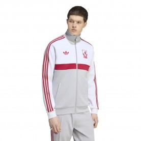 Яке Adidas Liverpool FC Originals tracksuit jacket - White (White / Grey Two) яке,мъжки,анцузи,adidas,liverpool,fc,originals,tracksuit,jacket,white,(white,grey,two)