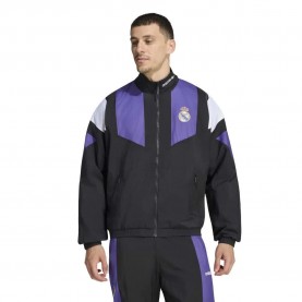 Яке Adidas Real Madrid EQT Training tracksuit jacket - Black (Black) яке,мъжки,анцузи,adidas,real,madrid,eqt,training,tracksuit,jacket,black,(black)