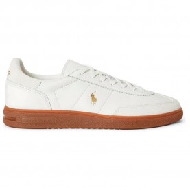 Маратонки Polo Ralph Lauren Bedford Leather-Suede trainers - White (Deckwash White) маратонки,мъжки,маратонки,дамски,маратонки,polo,ralph,lauren,bedford,leather,suede,trainers,white,(deckwash,white)