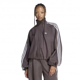 Яке Adidas Originals Adilenium Season 6 Faux Suede tracksuit jacket - Brown (Aurora Coffee) яке,дамски,анцузи,adidas,originals,adilenium,season,6,faux,suede,tracksuit,jacket,brown,(aurora,coffee)