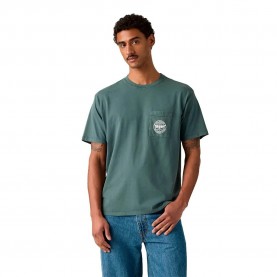 Тениска Levi´s ® 005HV short sleeve T-shirt - Green (Dark Slate) тениска,мъжки,тениски,дамски,тениски,levi´s,®,005hv,short,sleeve,t,shirt,green,(dark,slate)