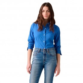 Риза с дълъг ръкав Levi´s ® 0084R long sleeve shirt - Blue (Delft) риза,с,дълъг,ръкав,дамски,ризи,мъжки,ризи,levi´s,®,0084r,long,sleeve,shirt,blue,(delft)