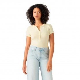 Тениска Levi´s ® Dry Goods short sleeve T-shirt - Yellow (Pear Sorbet) тениска,мъжки,тениски,дамски,тениски,levi´s,®,dry,goods,short,sleeve,t,shirt,yellow,(pear,sorbet)