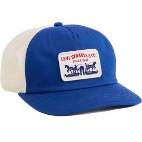 Шапка Levi´s ® Presidio trucker cap - Blue (True Blue) шапка,всички,шапки,levi´s,®,presidio,trucker,cap,blue,(true,blue)