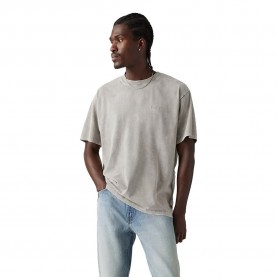 Тениска Levi´s ® Red Tab short sleeve T-shirt - Grey (Stones Throw Mineral Wash / Silent Storm) тениска,мъжки,тениски,дамски,тениски,levi´s,®,red,tab,short,sleeve,t,shirt,grey,(stones,throw,mineral,wash,silent,storm)