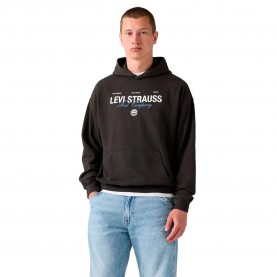 Суичър Levi´s ® Sunset Graphic hoodie - Black (Jet Black) суичър,мъжки,пуловери,levi´s,®,sunset,graphic,hoodie,black,(jet,black)