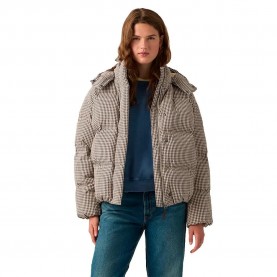 Яке Levi´s ® Tate Bubble padded jacket - Beige (Yoli Gingham Plaid) яке,мъжки,якета,дамски,якета,и,палта,levi´s,®,tate,bubble,padded,jacket,beige,(yoli,gingham,plaid)