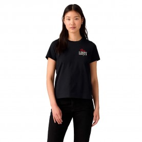 Тениска Levi´s ® The Perfect short sleeve T-shirt - Black (Anthracite) тениска,мъжки,тениски,дамски,тениски,levi´s,®,the,perfect,short,sleeve,t,shirt,black,(anthracite)
